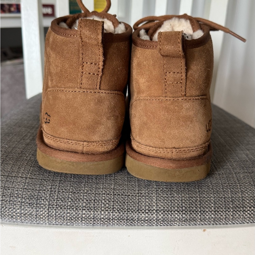 UGG Men's Brown Suede Chukka Boots - Picture 3 of 5